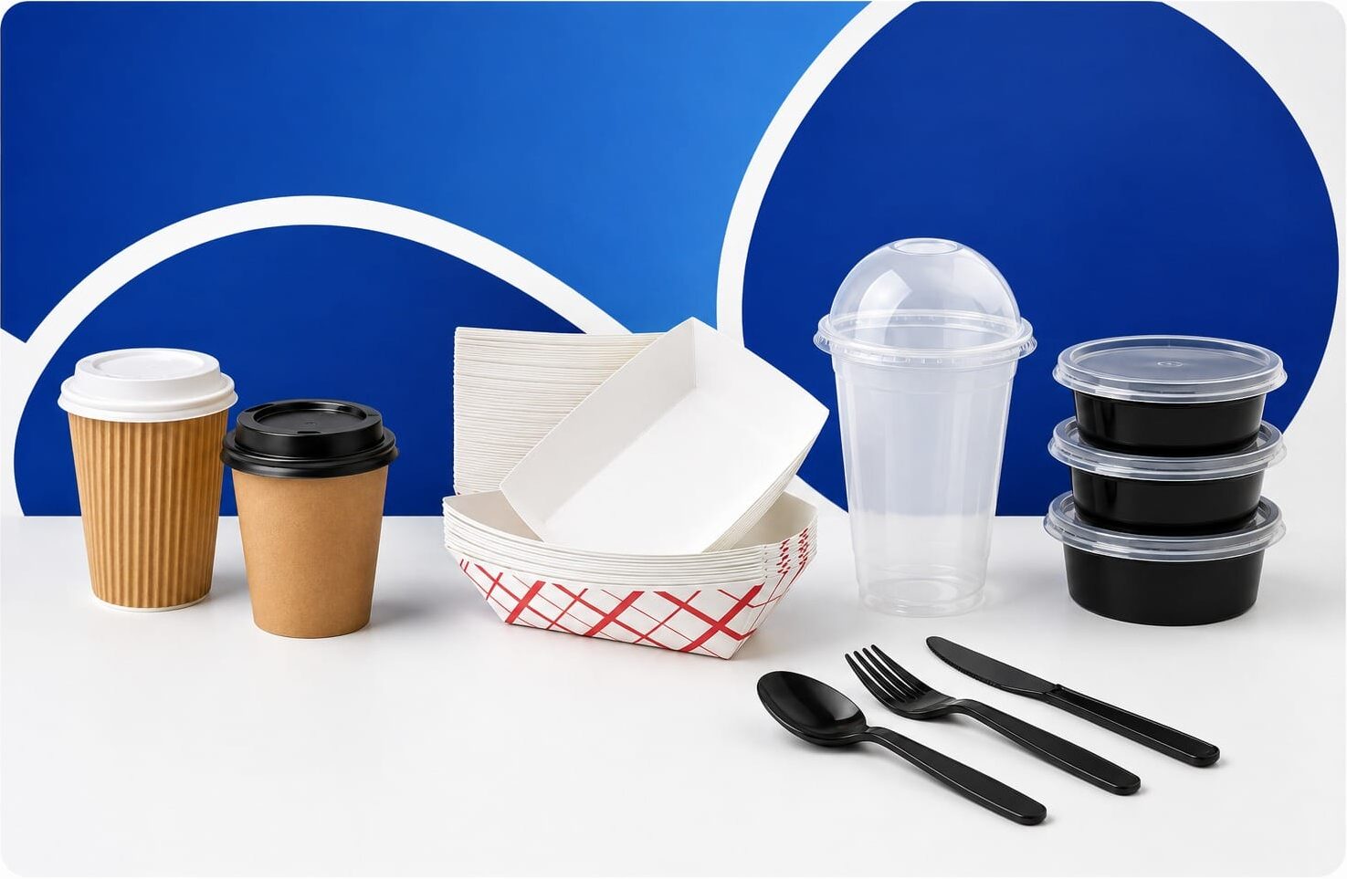 Swiss Packaging paper cup and packaging range